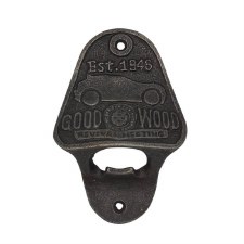 Goodwood Bottle Opener Waxed Cast Iron Goodwood Bottle Opener Waxed Cast Iron