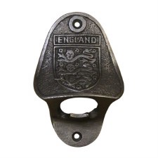 England 3 Lions Bottle Opener Antique Iron England 3 Lions Bottle Opener Antique Iron