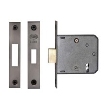 Heritage 3 Lever Deadlock YKDL33N 3" Matt Bronze