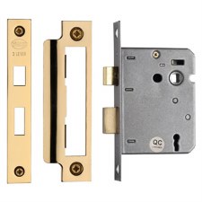 Heritage 3 Lever Sashlock YKSL33N 3" Polished Brass Heritage 3 Lever Sashlock YKSL33N 3" Polished Brass