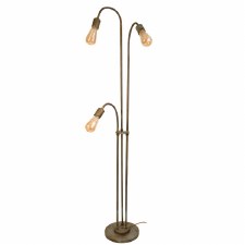 Lumen 3 Light Floor Lamp 3100 Aged Copper