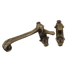 Brassart Adam Casement Fastener Hook Plate Light Antique Brass