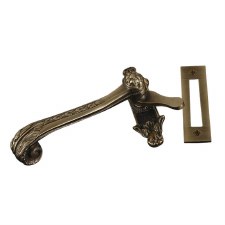 Brassart Adam Casement Fastener Mortice Plate Light Antique Brass