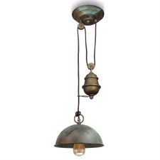 Additional picture of Circle Rise & Fall Light 2313 Aged Copper