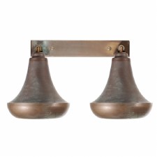 Bosa Double Wall or Ceiling Light Aged Copper Bosa Double Wall or Ceiling Light Aged Copper