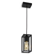 Cubic Pendant 3393  Black