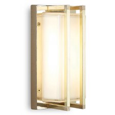 Ice Cubic Flush Wall Light LED 3413 Natural Brass