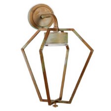 Gemstone Outdoor Wall Light 3451 LED Aged Copper