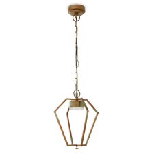 Gemstone Outdoor Pendant Light 3452 LED Aged Copper