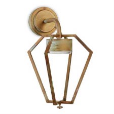 Gemstone Outdoor Wall Light 3461 LED Aged Copper