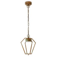 Gemstone Porch Pendant 3462 LED Aged Copper