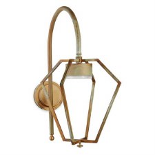 Gemstone Outdoor Wall Light 3470 LED Aged Copper