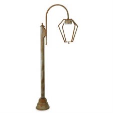 Gemstone Small Lamp Post 3474 LED Aged Copper