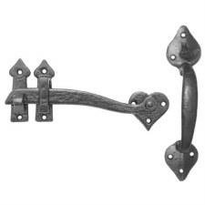 Kirkpatrick 3624 Suffolk Thumb Latch Left Hand Antique Black