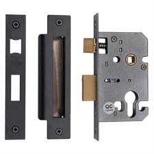 Heritage Euro Sashlock YKSLE2N 2.5" Matt Black