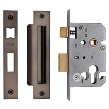 Heritage Euro Sashlock YKSLE2N 2.5" Matt Bronze