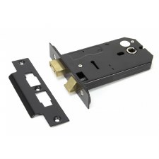 From The Anvil 3 Lever Horizontal Mortice Lock 5" Black