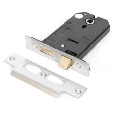 From The Anvil 3 Lever Horizontal Mortice Lock 5" Stainless Steel