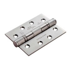 Ball Bearing Butt Hinges 4" x 3" Satin Stainless Steel
