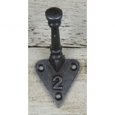 Peg Coat Hook No.2 Antique Iron