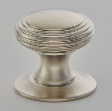 Croft 4105 Reeded Cabinet Knob Satin Nickel