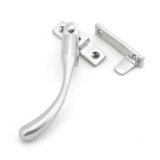 From The Anvil Night Vent Locking Window Fastener LH Satin Chrome From The Anvil Night Vent Locking Window Fastener LH Satin Chrome