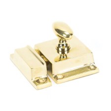 From The Anvil Cabinet Latch Polished Brass