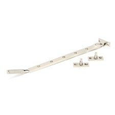 From The Anvil Brompton Window Stay 12" Polished Nickel
