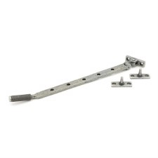 From The Anvil Brompton Window Stay 12" Pewter