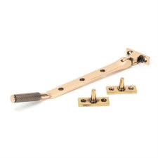 From The Anvil Brompton Window Stay 8" Polished Bronze