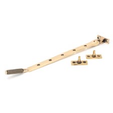 From The Anvil Brompton Window Stay 12" Polished Bronze