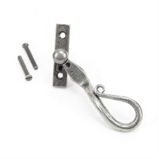 From The Anvil Shepherds Crook Espag Window Handle 16mm Pewter RH From The Anvil Shepherds Crook Espag Window Handle 16mm Pewter RH