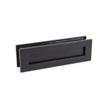 From The Anvil Traditional Letterbox for Composite and uPVC Doors Matt Black From The Anvil Traditional Letterbox for Composite and uPVC Doors Matt Black