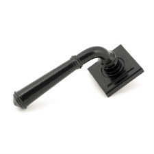From The Anvil Regency Rose Handles Square Rose Black Unsprung From The Anvil Regency Rose Handles Square Rose Black Unsprung