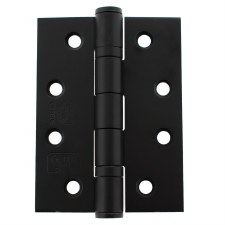 Grade 13 Ball Bearing Butt Hinges 4" x 3" Matt Black