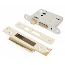 From The Anvil 5 Lever Sash Lock BS 3" PVD Brass