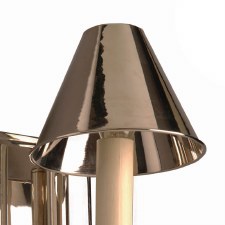 Metal Coolie Shade 5" Nickel