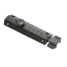 Kirkpatrick 5170 Smooth Door Bolt 6" Antique Black