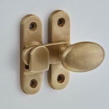 Croft 5211 Oval Knob Cabinet Catch Light Antique Brass Croft 5211 Oval Knob Cabinet Catch Light Antique Brass