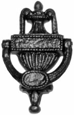 Kirkpatrick 578 Urn Door Knocker Antique Black