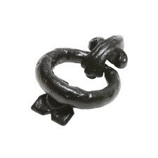 Kirkpatrick 586 Ring Door Knocker 586 5" Heavy Antique Black