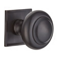 Croft 6344SQ Camber Centre Knob Imitation Bronze Unlacquered