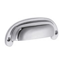 Cast Drawer Pull Polished Chrome