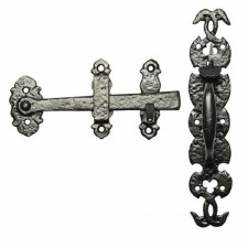 Kirkpatrick 688 Suffolk Thumb Latch Antique Black