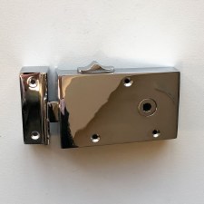 Broughtons 5" Bathroom Rim Latch Right Hand Polished Chrome Broughtons 5" Bathroom Rim Latch Right Hand Polished Chrome