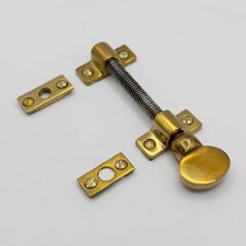 Sash Screw 5/8" x 3" (60mm) Polished Brass Unlacquered