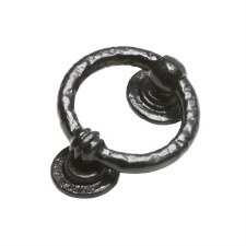 Kirkpatrick 782 Ring Door Knocker 4" Antique Black