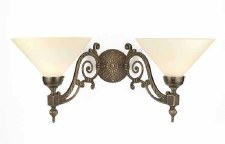 Swirl Large Double Wall Light