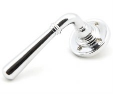 From The Anvil Newbury Lever On Rose Set Polished Chrome Unsprung