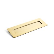 From The Anvil Large Letter Plate Aged Brass From The Anvil Large Letter Plate Aged Brass